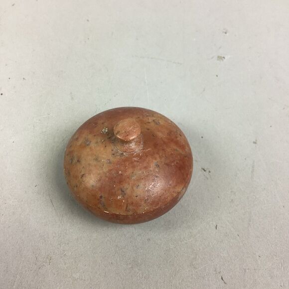 Lot of 2 Small Lidded Trinket Dishes, Pill Holder - Picture 3 of 11